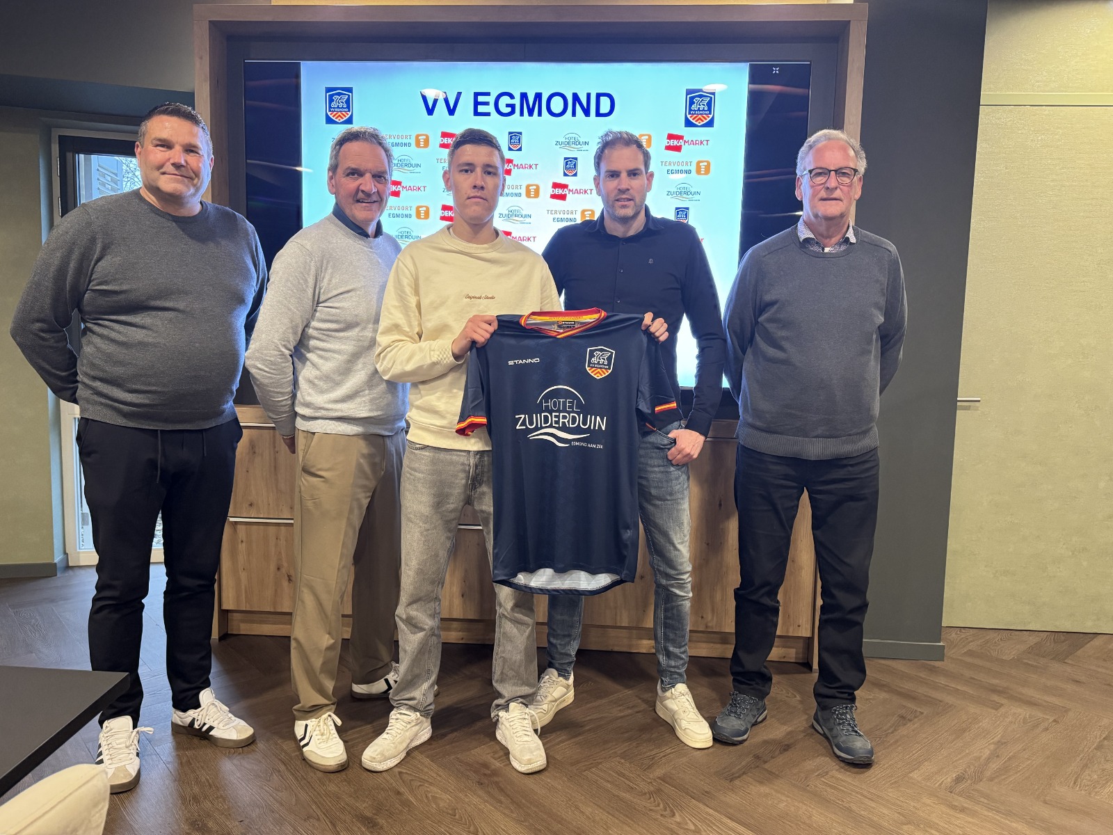 Jesse Buurmeester terug op het oude nest in Egmond