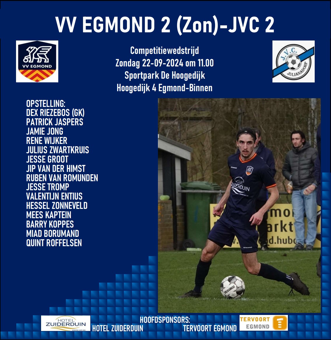 VV Egmond 2 (zon) - JVC 2