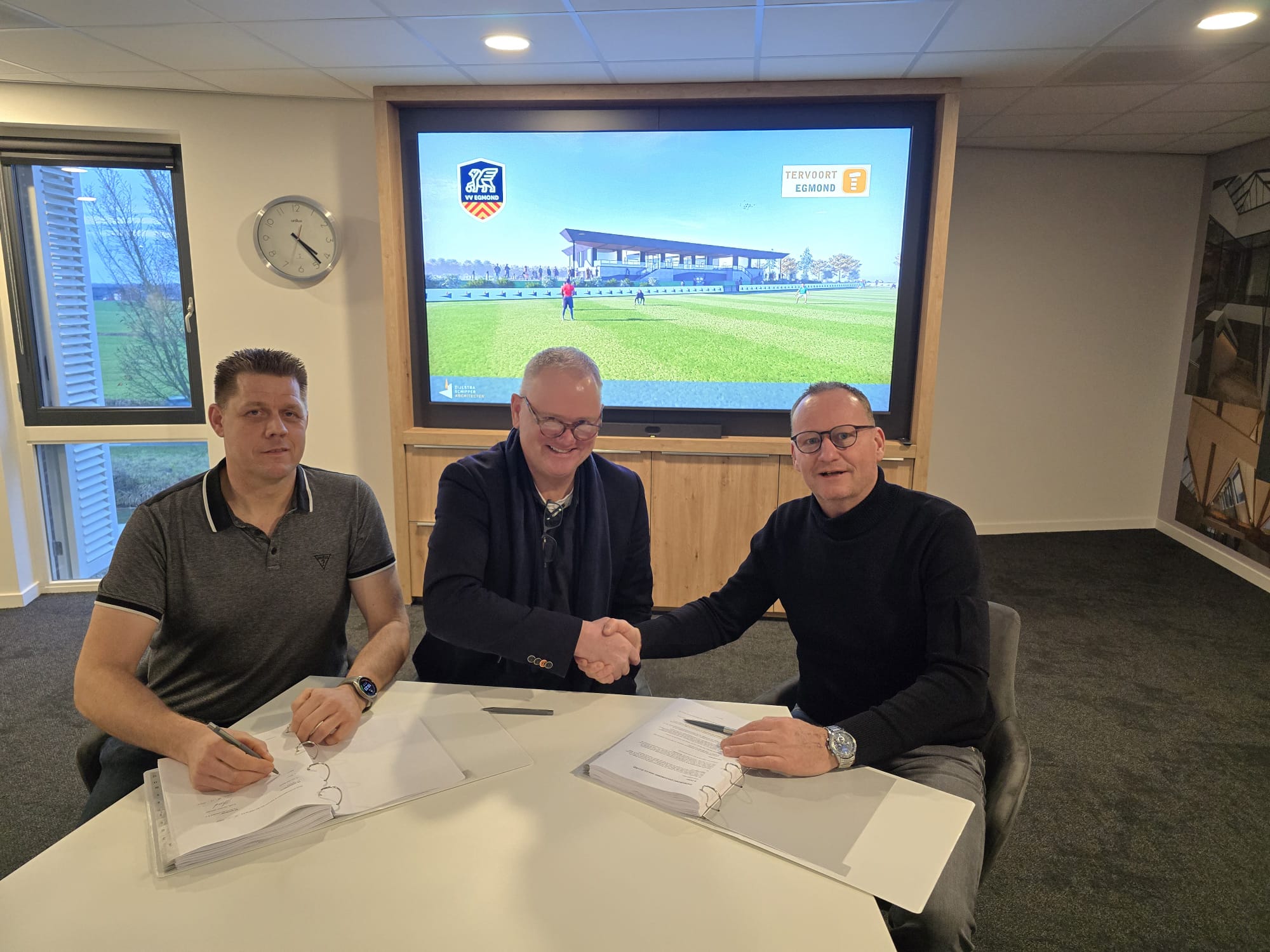 Aanneemovereenkomst bij Tervoort getekend