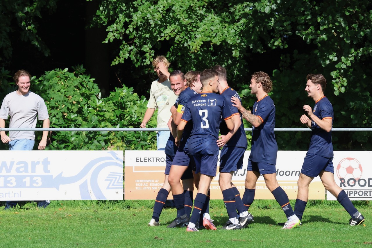 Eclatante overwinning van Egmond, echter met een zwart randje